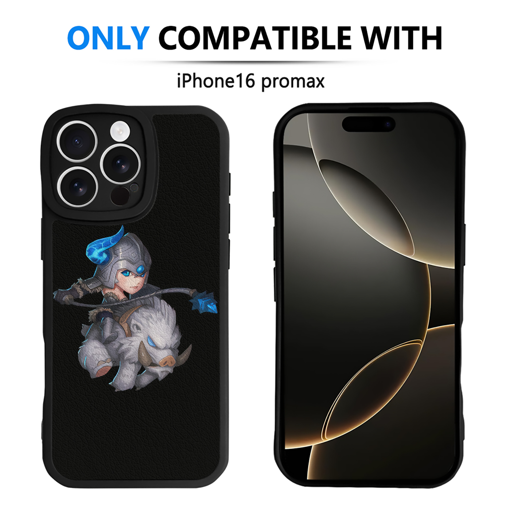 （画像用） リーグ・オブ・レジェンド League of Legends LOL 【iPhone 16シリーズ対応】シリコンスマホケース（レザー調） 材質：シリコン